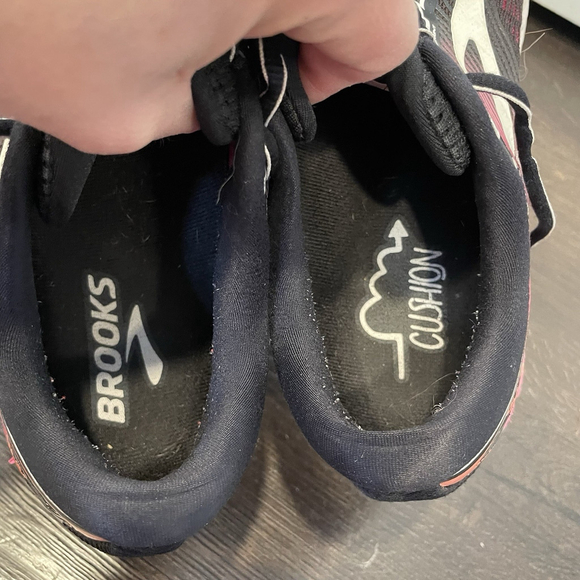 Brooks Ghost 10 Black/Pink 1202461B067 Running Shoes Women's Sneakers Size 9.5 B - Picture 8 of 9